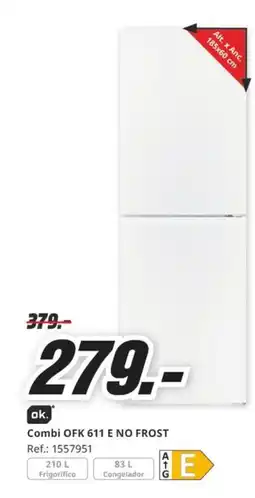 MediaMarkt Combi OFK 611 E NO FROST oferta