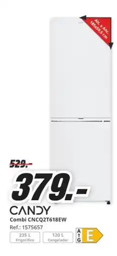 MediaMarkt CANDY Combi CNCQ2T618EW oferta