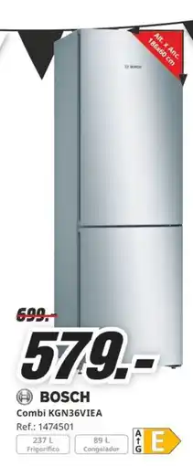 MediaMarkt BOSCH Combi KGN36VIEA oferta