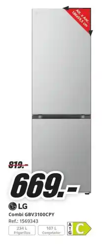 MediaMarkt LG Combi GBV3100CPY oferta