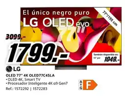 MediaMarkt LG OLED 77" 4K OLED77C45LA oferta