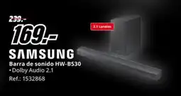 MediaMarkt SAMSUNG Barra de sonido HW-B530 oferta