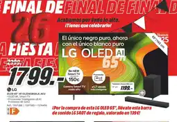 MediaMarkt LG OLED 65" 4K OLED65B56LA.AEU oferta