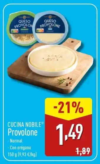 ALDI CUCINA NOBILE Provolone oferta