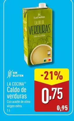 ALDI LA COCINA Caldo de verduras oferta