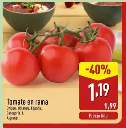 ALDI Tomate en rama oferta