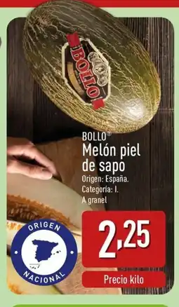 ALDI BOLLO Melón piel de sapo oferta