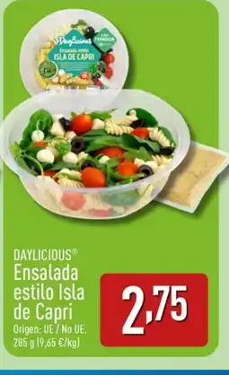 ALDI DAYLICIOUS Ensalada estilo Isla de Capri oferta