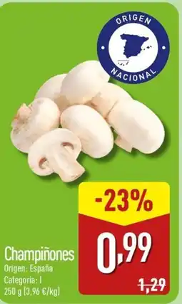 ALDI Champiñones oferta