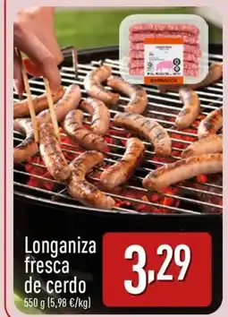 ALDI Longaniza fresca de cerdo oferta
