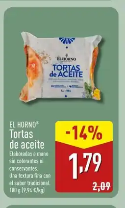 ALDI EL HORNO Tortas de aceite oferta