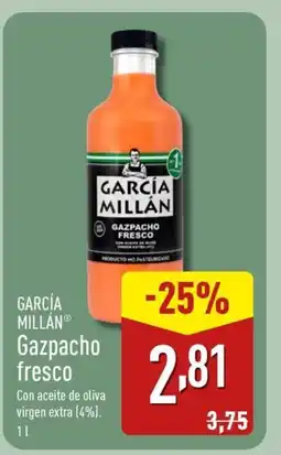 ALDI GARCÍA MILLÁN Gazpacho fresco oferta
