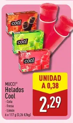 ALDI MUCCI Helados Cool oferta