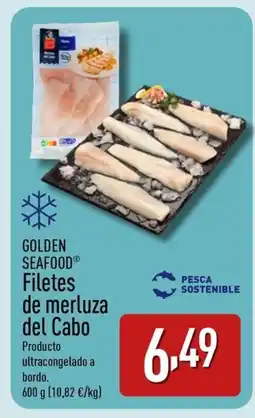 ALDI GOLDEN SEAFOOD Filetes de merluza del Cabo oferta