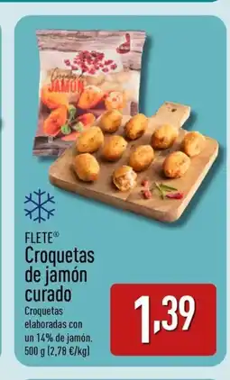 ALDI FLETE Croquetas de jamón curado oferta