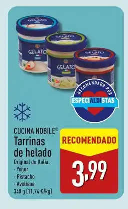 ALDI CUCINA NOBILE Tarrinas de helado oferta