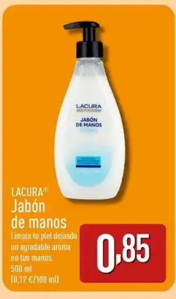 ALDI LACURA Jabón de manos oferta