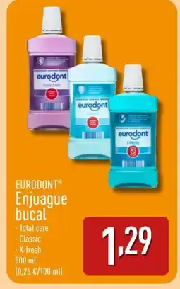 ALDI EURODONT Enjuague bucal oferta