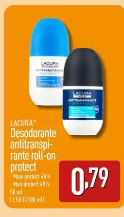ALDI LACURA Desodorante antitranspi- rante roll-on oferta