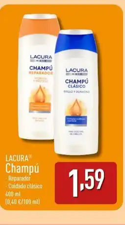ALDI LACURA Champú oferta