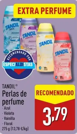 ALDI TANDIL Perlas de perfume oferta