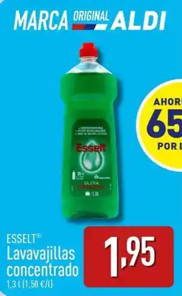 ALDI ESSELT Lavavajillas concentrado oferta