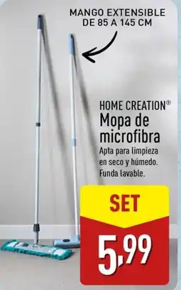 ALDI HOME CREATION Mopa de microfibra oferta