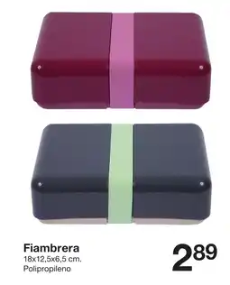 Zeeman Fiambrera oferta