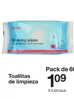 Zeeman Toallitas de limpieza oferta