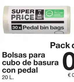 Zeeman Bolsas para cubo de basura con pedal oferta