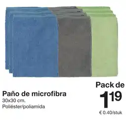 Zeeman Paño de microfibra oferta
