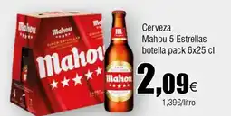 FROIZ Cerveza Mahou 5 Estrellas oferta