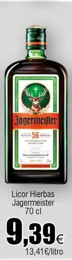 FROIZ JAGERMEISTER Licor Hierbas oferta