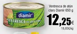 FROIZ DIAMIR Ventresca de atún claro oferta
