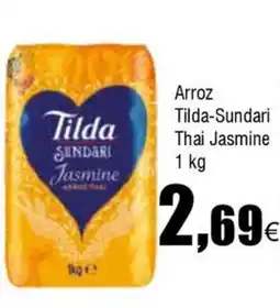 FROIZ TILDA Arroz Sundari Thai Jasmine oferta