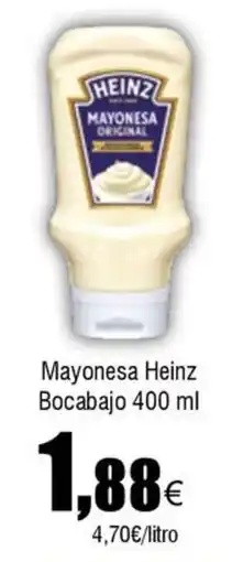 FROIZ HEINZ Mayonesa Bocabajo oferta