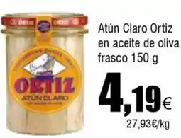 FROIZ ORTIZ Atún Claro en aceite de oliva frasco oferta