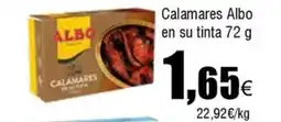 FROIZ ALBO Calamares en su tinta oferta