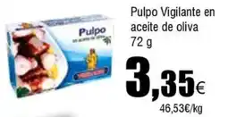 FROIZ Pulpo Vigilante en aceite de oliva oferta