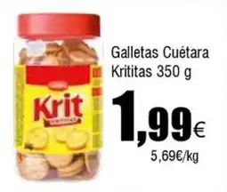 FROIZ CUETARA Galletas Krititas oferta