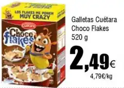FROIZ CUETARA Galletas Choco Flakes oferta