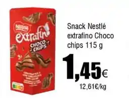 FROIZ Snack Nestlé extrafino Choco chips oferta