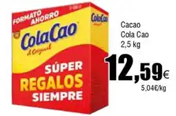 FROIZ COLA CAO Cacao oferta