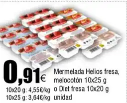 FROIZ Mermelada Helios fresa, melocotón o Diet fresa oferta