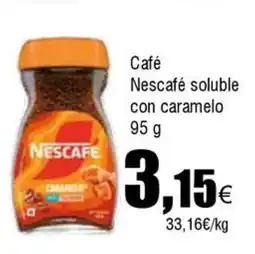 FROIZ NESCAFE soluble con caramelo oferta