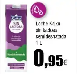 FROIZ KAIKU Leche sin lactosa semidesnatada oferta