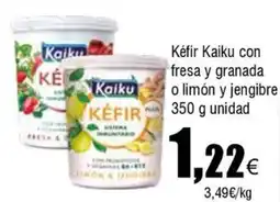 FROIZ KAIKU Kéfir con fresa y granada o limón y jengibre oferta