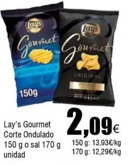 FROIZ LAY'S Gourmet Corte Ondulado oferta