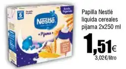 FROIZ NESTLE Papilla líquida cereales pijama oferta