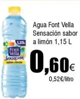 FROIZ FONT VELLA Agua Sensación sabor a limón oferta